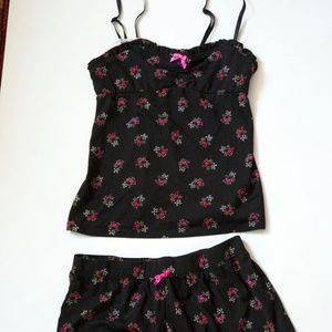 Betsey Johnson Intimates Floral Pajama Set